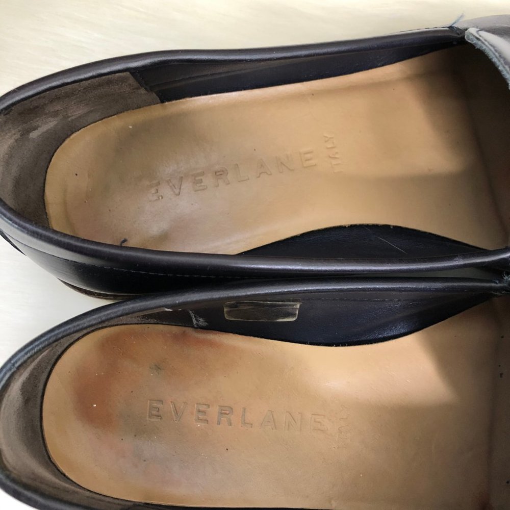 EVERLANE | The Modern Loafer Leather Navy US 7.5 - Picture 5 of 10